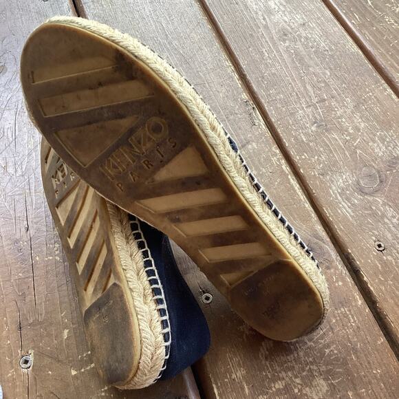 Kenzo White and Blue Espadrilles - Picture 6 of 6